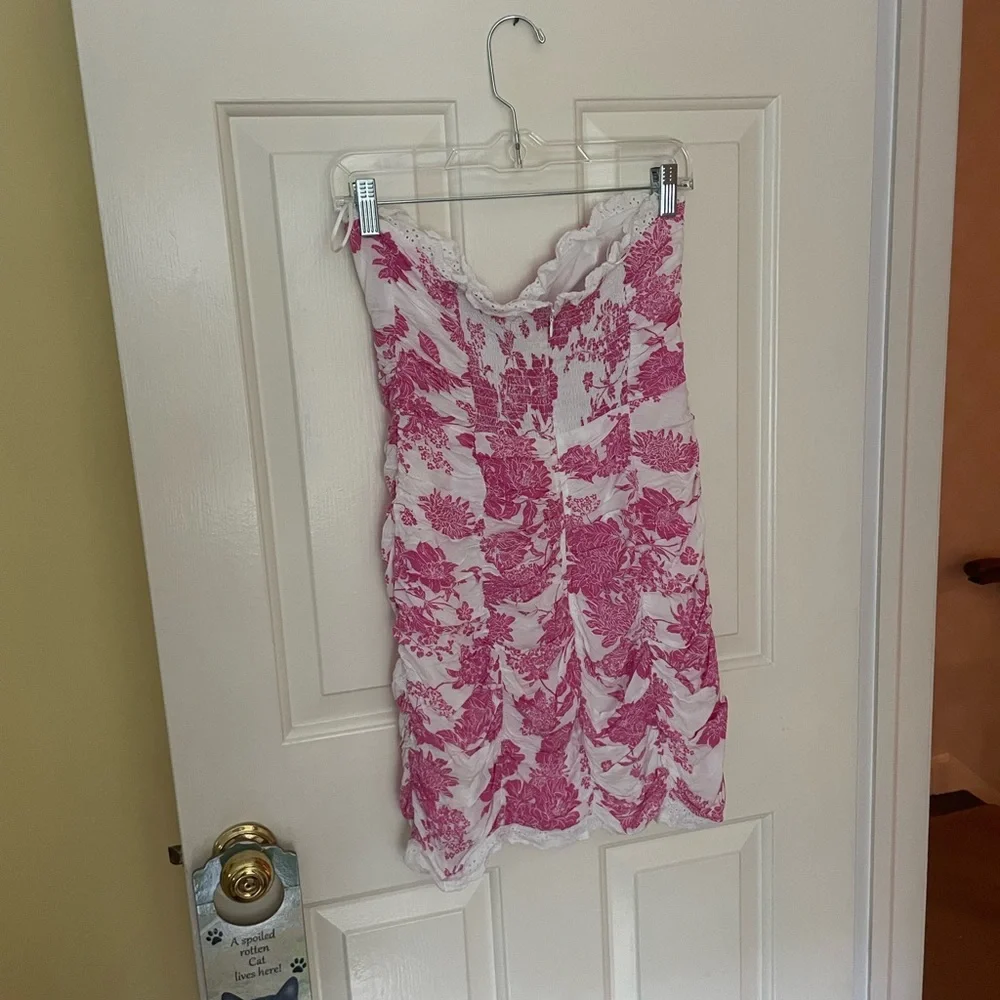 skylar and madison strapless dress - Picture 2 of 3